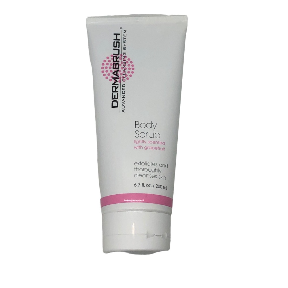 DermaBrush Body Scrub lightly scented with grapefruit 6.7 fl oz